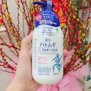 Sữa dưỡng thể Hatomugi chống nắng SPF31 PA+++ - Ảnh 2