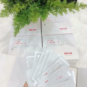 Mặt nạ ủ trắng nhau thai cừu Nhật sủi bọt - Ảnh 2