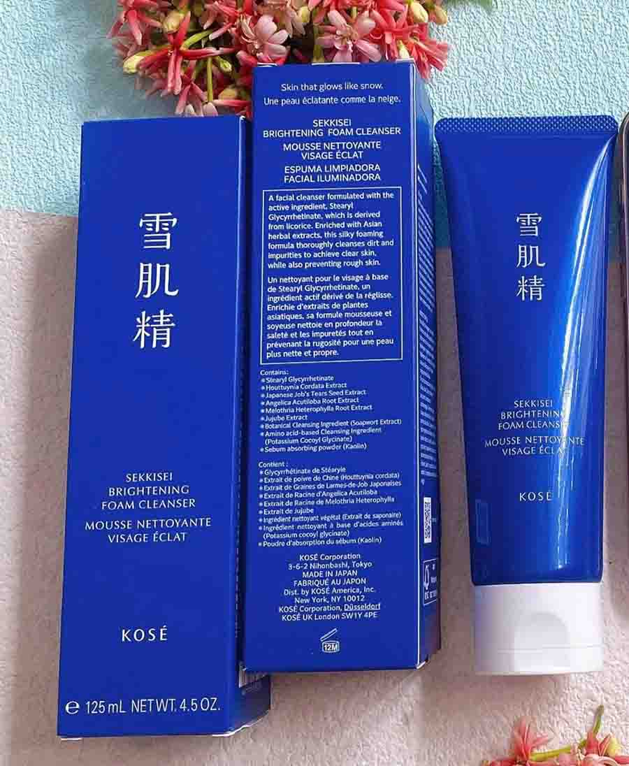 Sữa rửa mặt Kose Sekkisei White Washing Foam 125ml