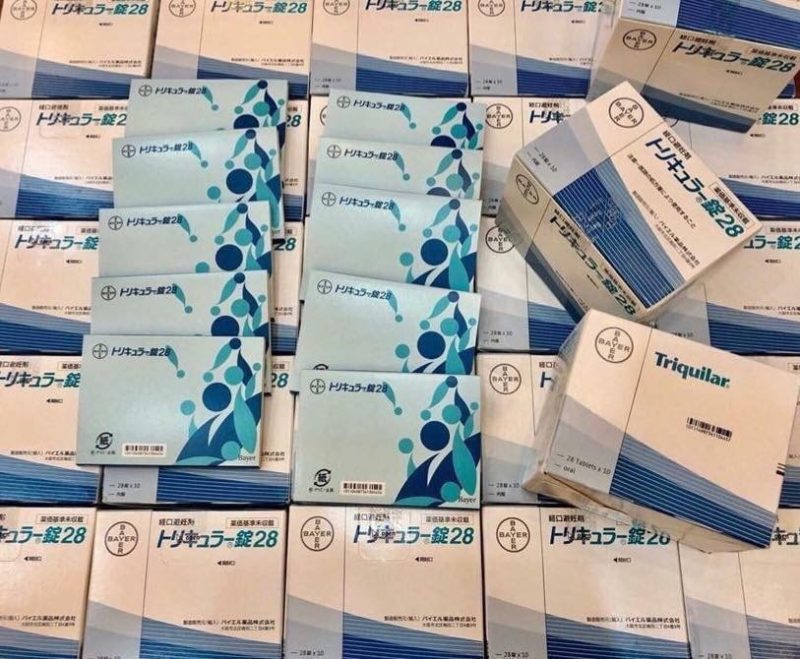 Viên uống tránh thai Nhật Bản Triquilar hằng ngày