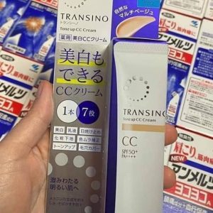Kem trang điểm dưỡng trắng Transino Whitening CC Cream 30g có tốt không?