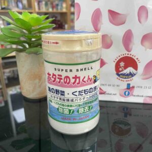 Bột rửa rau củ Nhật Bản Supper Shell 90gr