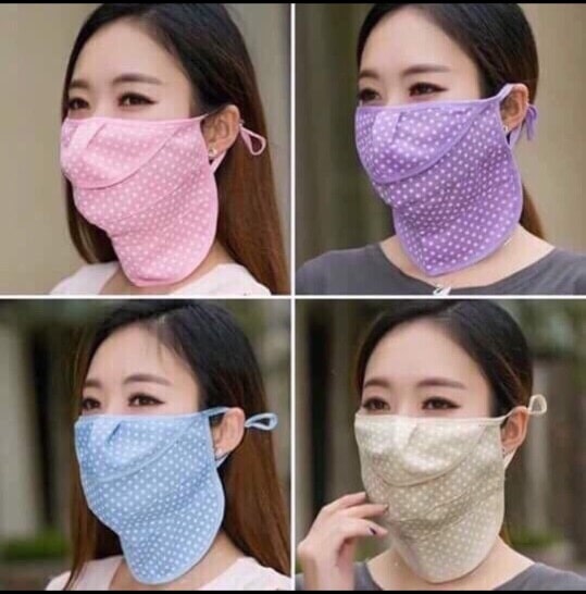 Khẩu trang chống nắng Nhật Bản - Chống tia UV - Ảnh 3