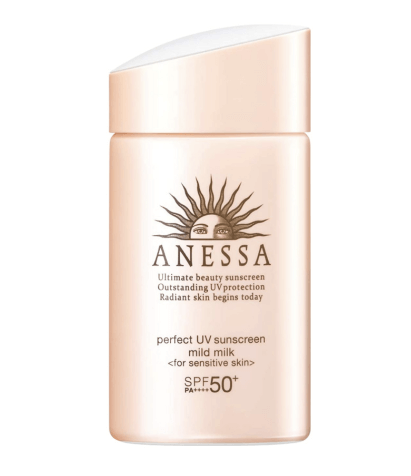 Sữa chống nắng Anessa cho da nhạy cảm Anessa Perfect UV Sunscreen Mild Milk - Ảnh 3