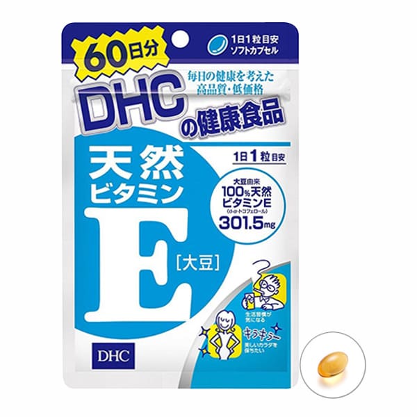Viên uống bổ xung vitamin E DHC Nhật Bản