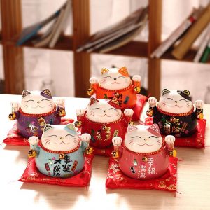 Set 6 mèo thần tài