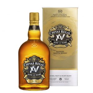 Chivas Regal XV 15 years hình chiến binh Samurai Origami Nhật Bản