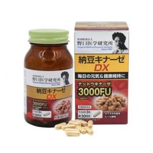 Viên uống hỗ trợ đột quỵ Noguchi Nattokinase 3000FU Nhật Bản