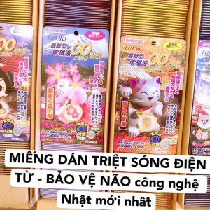Miếng dán triệt sóng điện từ bảo vệ não Chip Hitoki có tốt không?