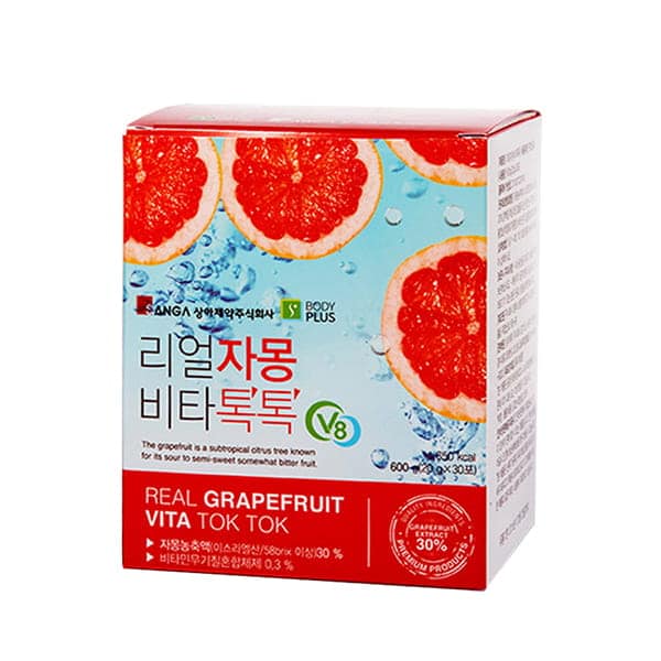 Nước ép bưởi hỗ trợ cân nặng Real Grapefruit Vita Tok Tok Sanga