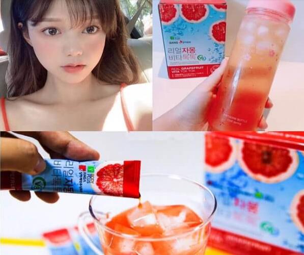 Ai nên sử dụng trà detox Sanga Real Grapefruit Vita Tok Tok?