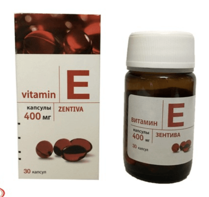 Vitamin E đỏ Nga Zentiva 400mg