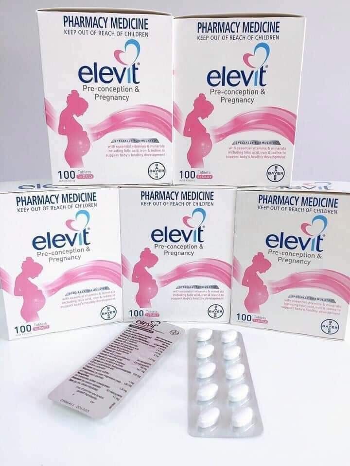 Xuất xứ Thuốc Elevit bầu