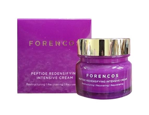 Kem dưỡng da ban đêm Forencos Peptide màu tím Hàn Quốc