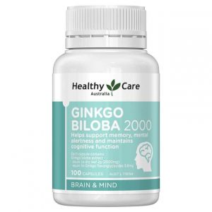 Viên uống Ginkgo Biloba 2000 Healthy Care của Úc 100 viên
