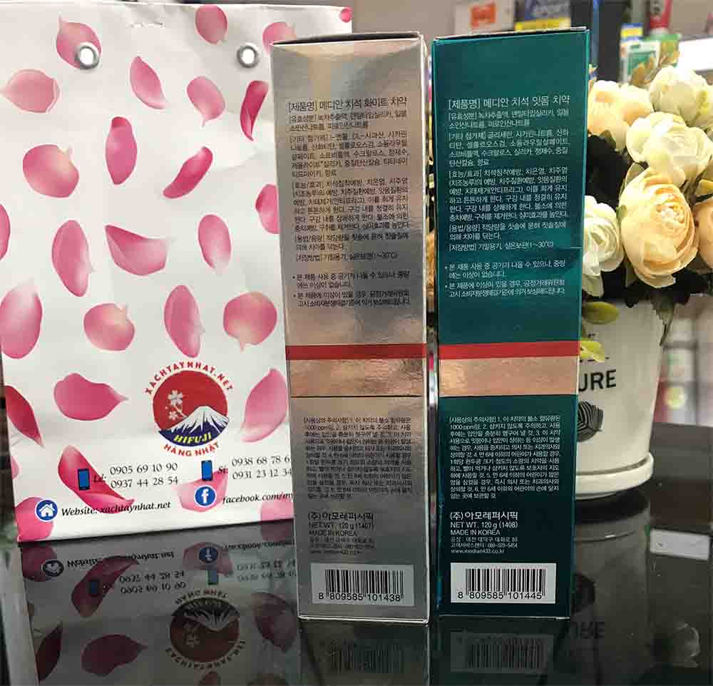Kem đánh răng Median Dental IQ 4 màu