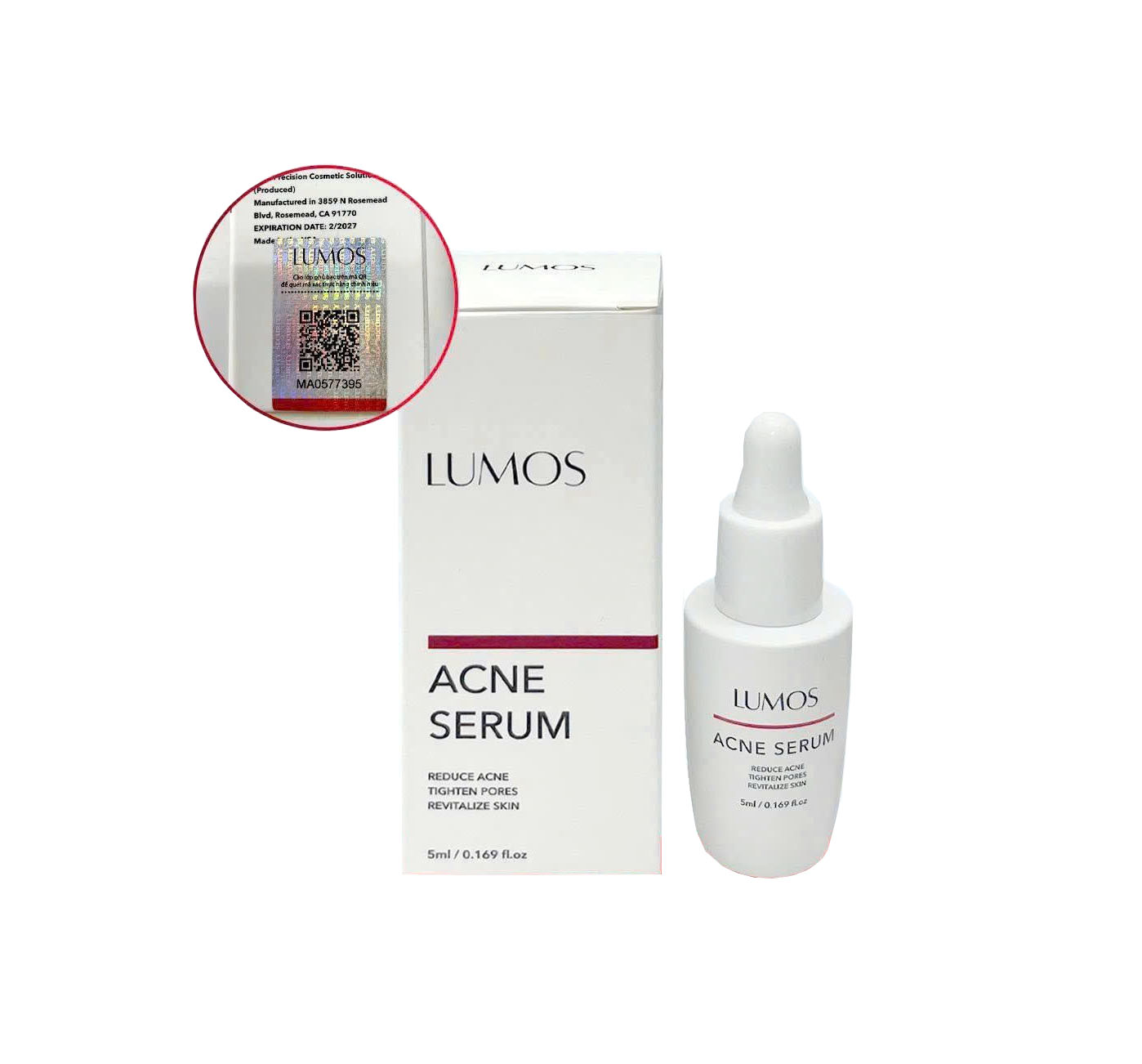 Serum Lumos Acne mẫu mới