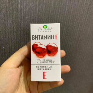 Vitamin E đỏ Nga 270mg review