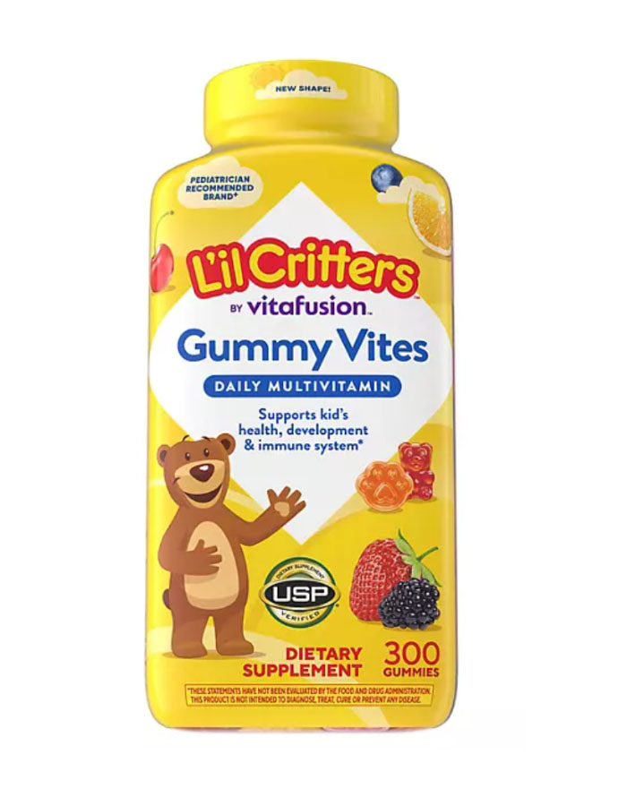 Kẹo dẻo bổ sung Vitamin L'il Critters Gummy Vites mẫu mới