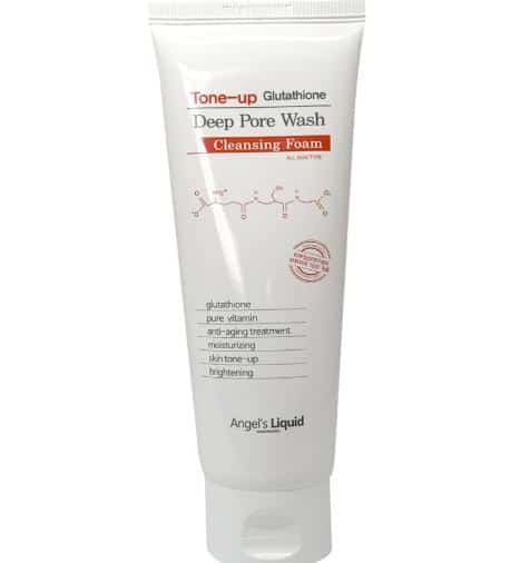 Sữa rửa mặt Angel's Liquid Tone Up Glutathione Deep Pore