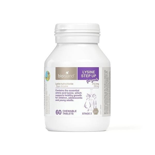 Bio Island Lysine Step Up For Youth 60 viên