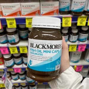 Blackmores Fish Oil 1000mg có mấy loại?
