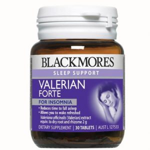 Viên uống hỗ trợ ngủ ngon Blackmores Valerian Forte