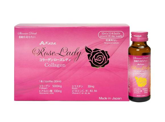 Nước uống Collagen Kaza Rose Lady 5000mg