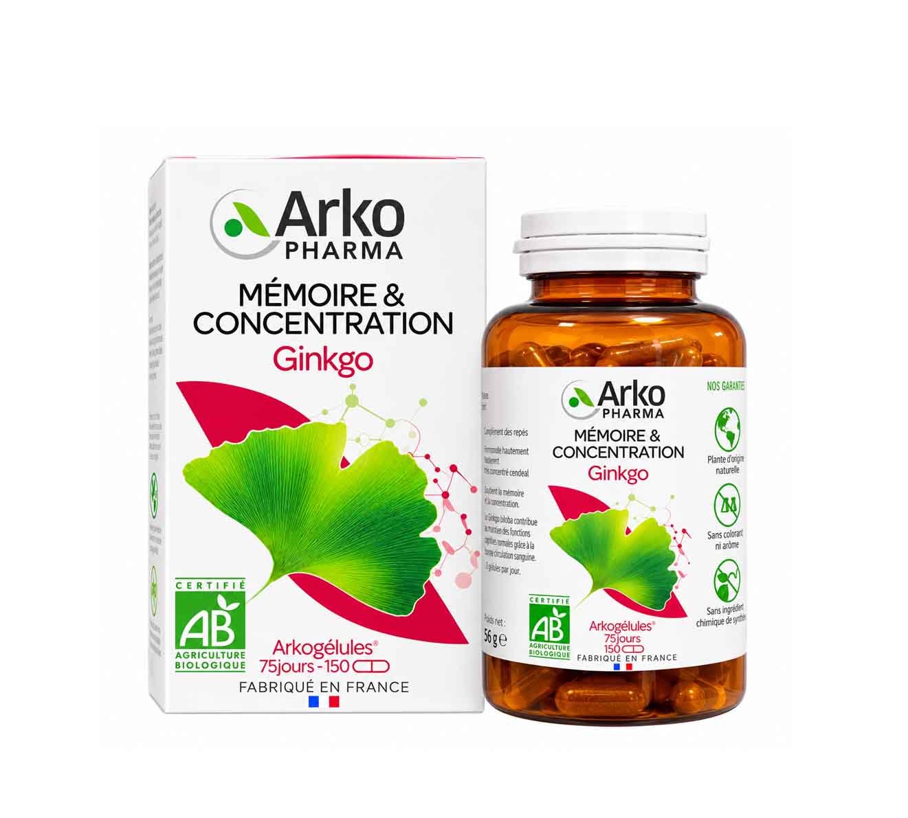 Ginkgo Arkopharma mẫu mới