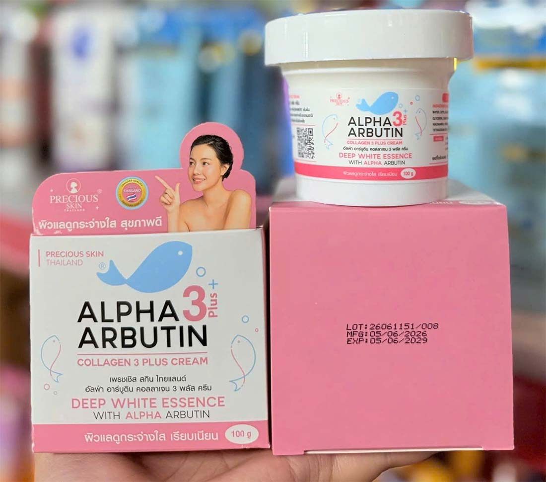 Kem Kích Trắng Alpha Arbutin 3 Plus Thái