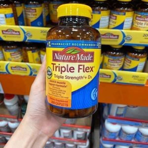 Thực phẩm bảo vệ sức khỏe Nature Made Triple Flex Triple Strength + D3 có tốt không?