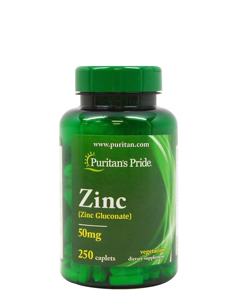 Viên uống bổ sung kẽm Puritan's Pride Zinc 50mg 250 viên