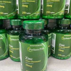 Viên uống bổ sung kẽm Puritan’s Pride Zinc 50mg 250 viên có tốt không?