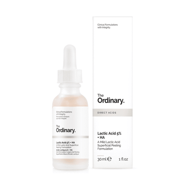 Tinh chất dưỡng da The Ordinary Lactic Acid 5% + HA Serum