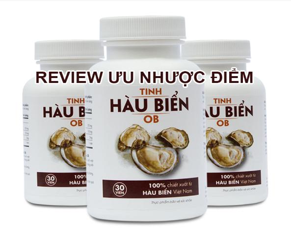 Viên uống tinh hàu biển OB 30 viên