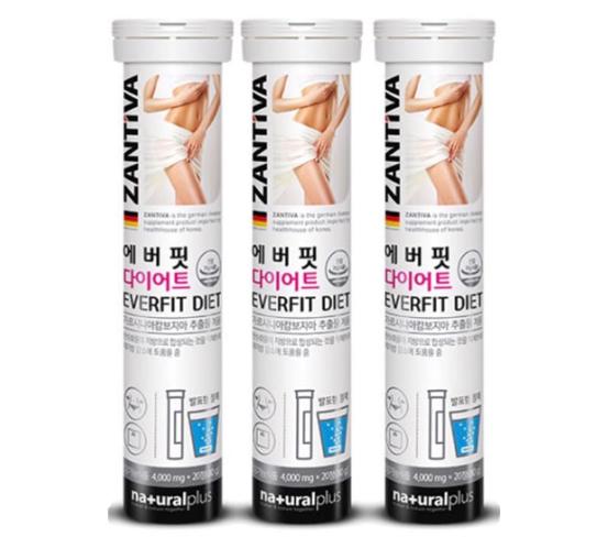 Viên sủi hỗ trợ cân nặng Zantiva của Đức Ống 20 viên
