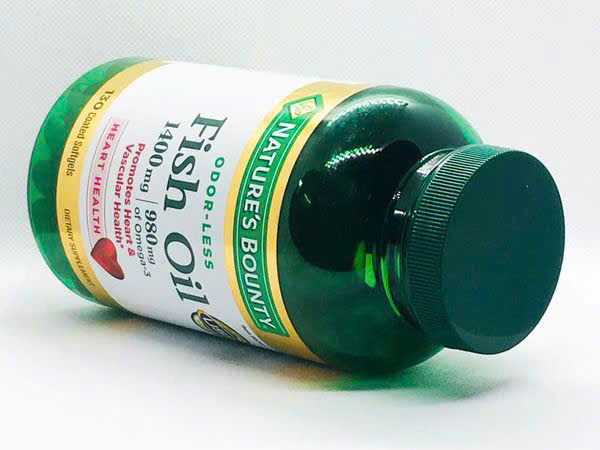 Dầu cá Nature’s Bounty Fish Oil 1400mg mẫu mới