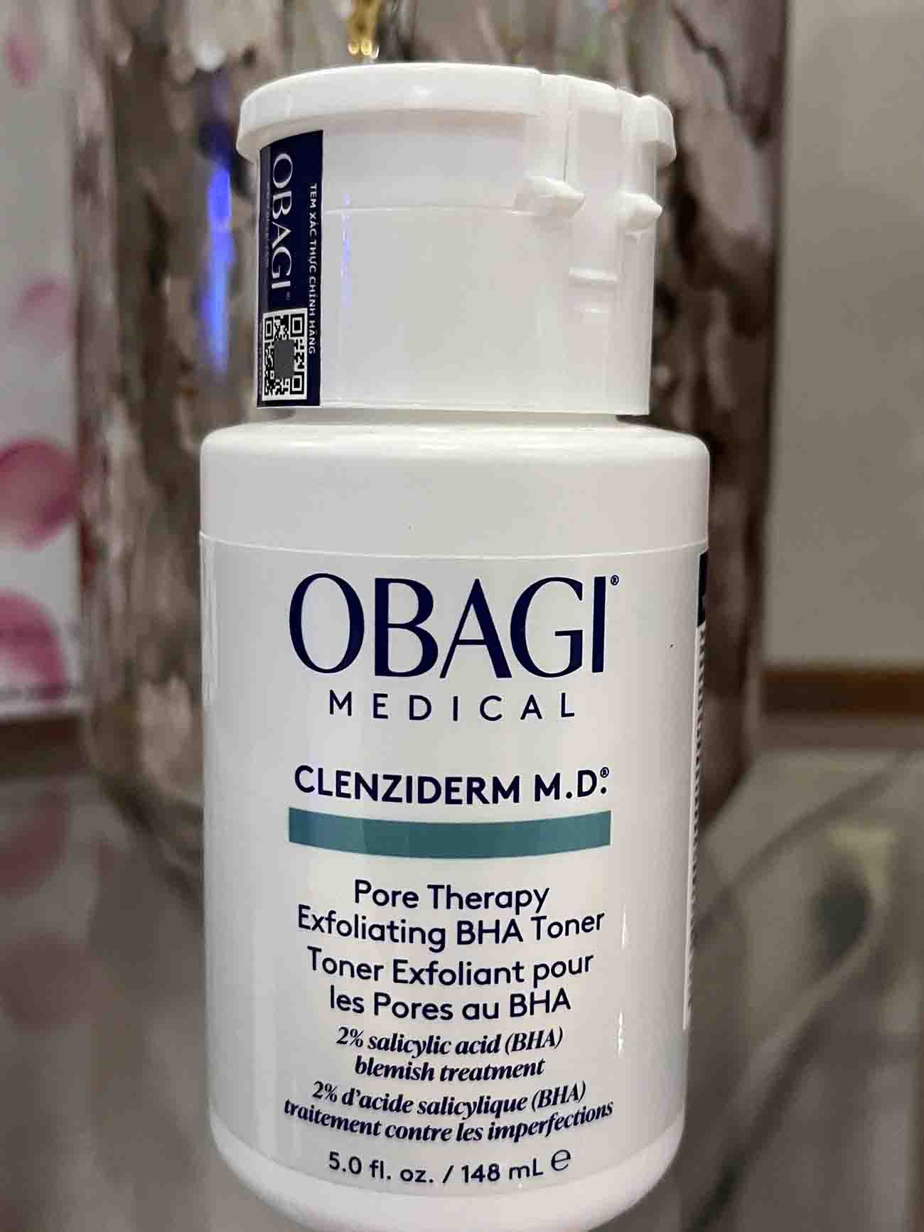 Dung dịch hỗ trợ mụn BHA Obagi Clenziderm Pore 148ml
