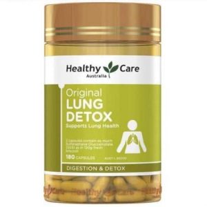 Healthy Care Original Lung Detox hỗ trợ bổ phổi, giải độc phổi