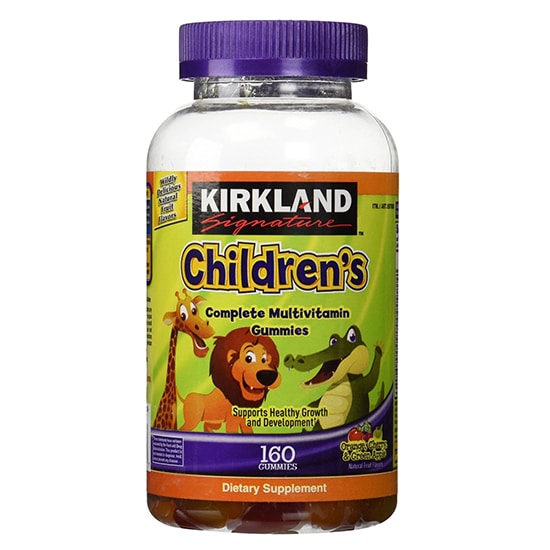 Kẹo dẻo dinh dưỡng cho bé Kirkland Signature Children's Complete Multivitamin Gummies