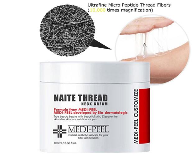 Kem dưỡng da vùng cổ Medi Peel Naite Thread Neck Cream