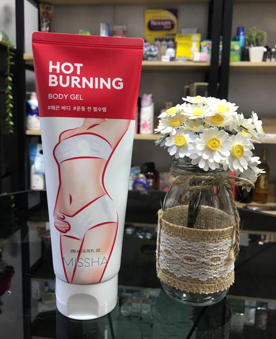 Gel tan mỡ, tạo dáng thon gọn Missha Hot Burning có tốt không?