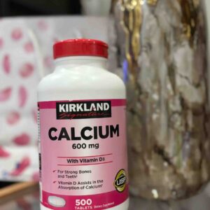 Viên uống Canxi Kirkland Calcium 600mg + D3 mỹ