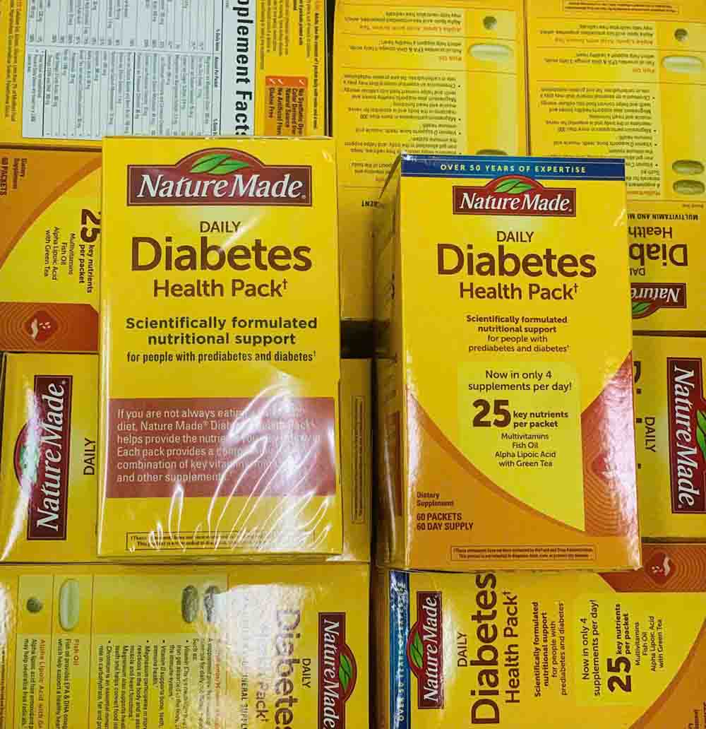 Viên uống hỗ trợ điều hòa tiểu đường Diabetes Nature Made Mỹ