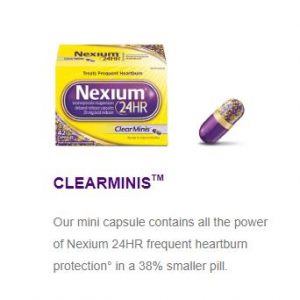 Viên uống Nexium 24hr của Mỹ - hỗ trợ viêm loét dạ dày, ợ nóng