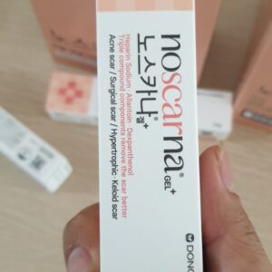 Hướng dẫn sử dụng Donga thuốc trị sẹo, thâm mụn Noscarna Gel 10g