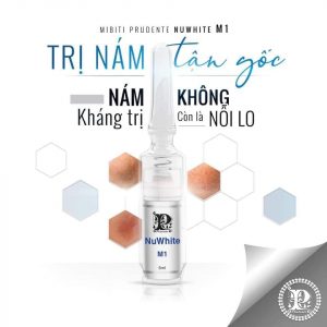 Kem hỗ trợ giảm nám Nuwhite M1 Mibiti Prudente Mỹ
