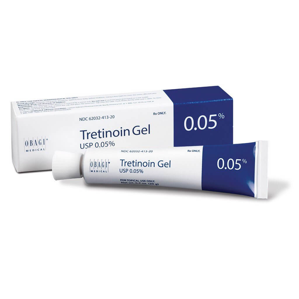 Gel Tretinoin 0.05% Ngăn Ngừa Mụn, Nám