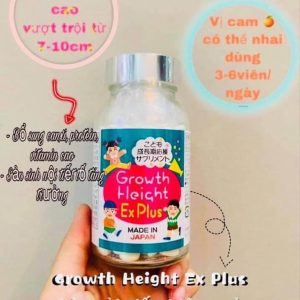 Cách sử dụng viên uống Growth Height Ex Plus