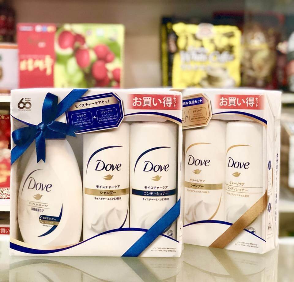 Bộ Tắm Gội Dove Set 3 Nội Địa Nhật Bản - Ảnh 2